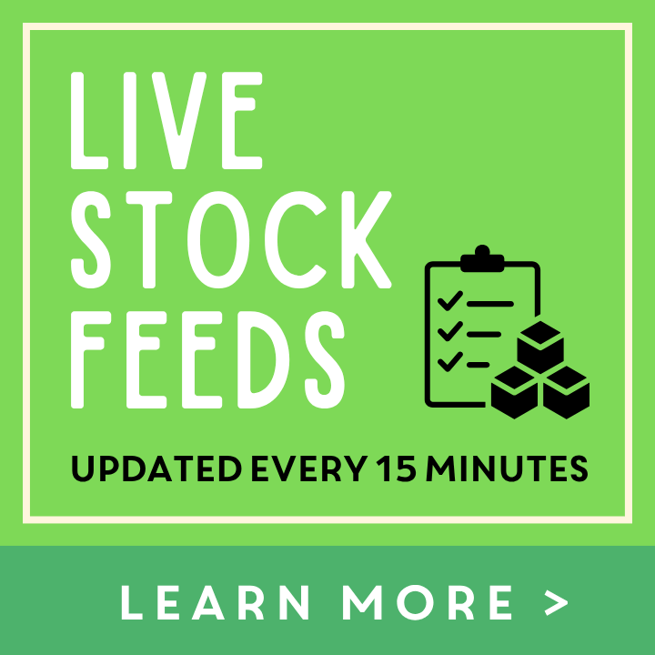 Download Our Live Stock Feeds