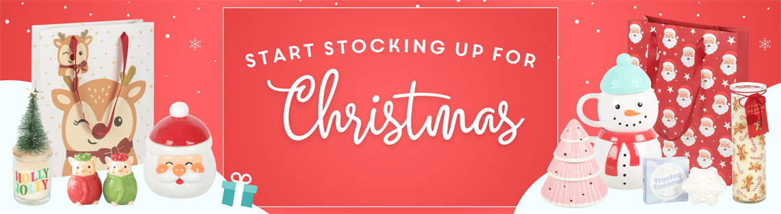 Start Stocking Up For Christmas - Shop Now >