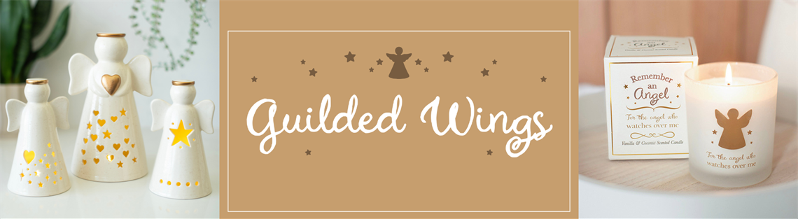 Shop Our Guilded Wings Angel Range >