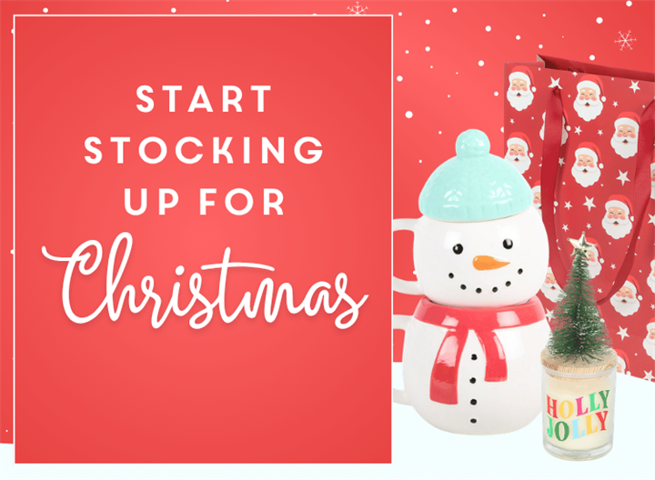 Start Stocking Up For Christmas - Shop Now >