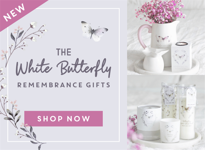Shop Our White Butterfly Range >