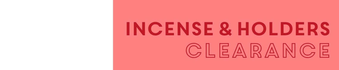 Incense and Incense Holders Clearance