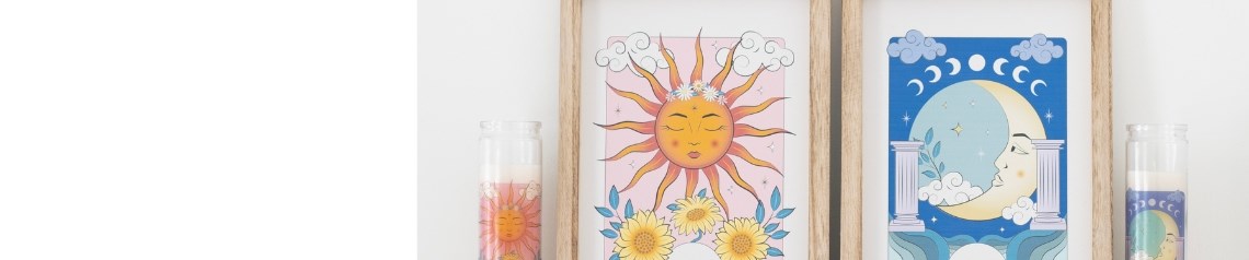 Wholesale wall art including canvas prints, framed prints, decorative wall features and exclusive in-house designs. Featuring licensed artwork by Anne Stokes, Lisa Parker and Steven Rhodes. Perfect statement wall decor for gift shops and home retailers. No minimum order, shipped worldwide.