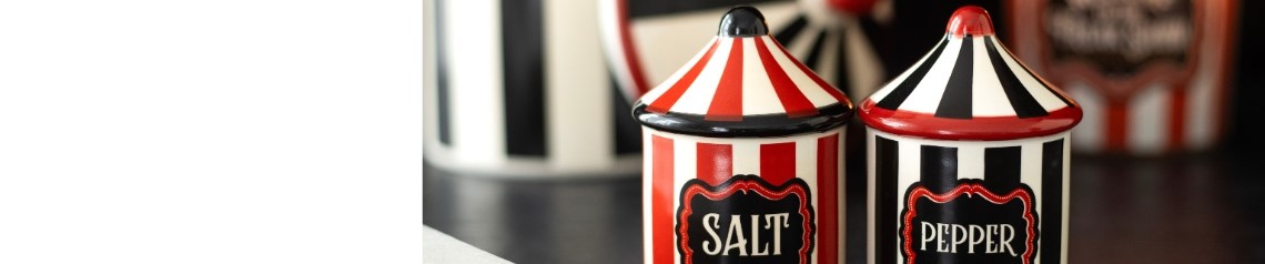 The Mystic Circus wholesale collection offers gothic gifts, vintage carnival decor and alternative home accessories for lovers of the weird and wonderful. Perfect for gothic shops, curiosity retailers and wholesale gift suppliers, this bold circus-inspired range combines dark whimsy with standout striped designs. No minimum order and worldwide shipping available.