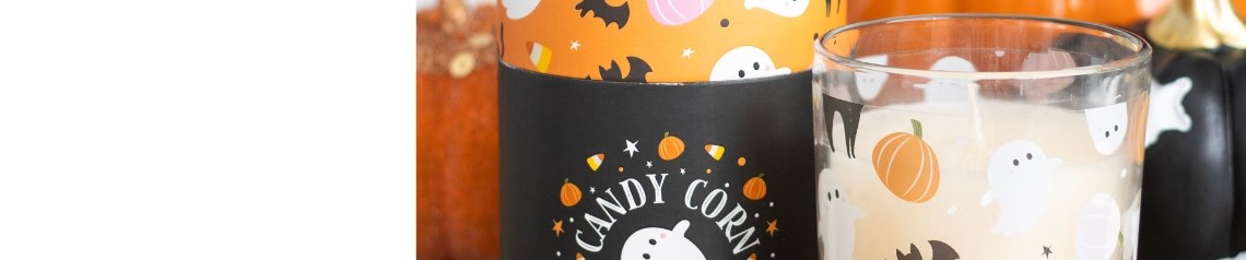 A Halloween-themed range combining sweet treats and spooky motifs, offering charming decorations and accessories perfect for family-friendly seasonal setups.