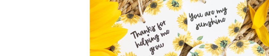 Summer Sunflower wholesale gift collection featuring bold yellow sunflower designs on mugs, candles, jugs, plant pots, coasters, incense, reusable water bottles and sentiment signs. A bright, cheerful range ideal for spring and summer gifting, florists, garden centres and gift shops looking for uplifting home accessories and feel-good everyday gifts.