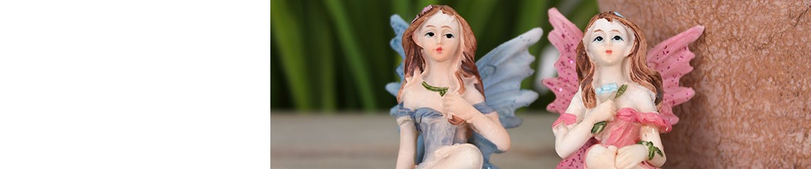 Wholesale fairy figurines, fairy-themed accessories and magical toadstools. Perfect for gift shops, fantasy displays and collectors.