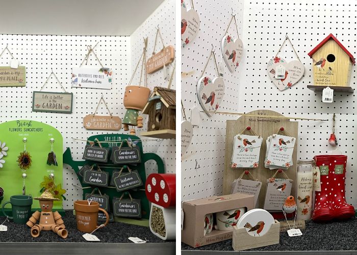 Images of Garden Robin, Life in the Garden and Suncatcher Stand Display Ranges