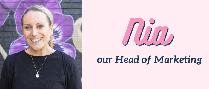 Meet Nia, our Head of Marketing