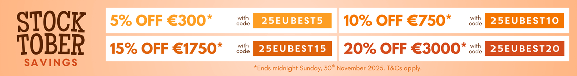 Stocktober Savings: Up to 20% Off!