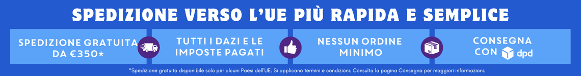 Spedizioni più veloci e semplici verso l'UE Spedizioni più veloci e semplici verso l'UE con Something Different Wholesale