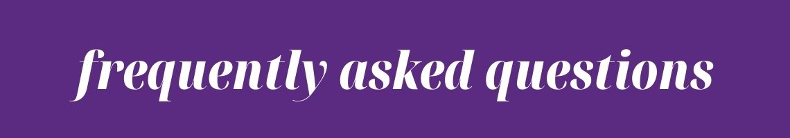 Frequently Asked Questions