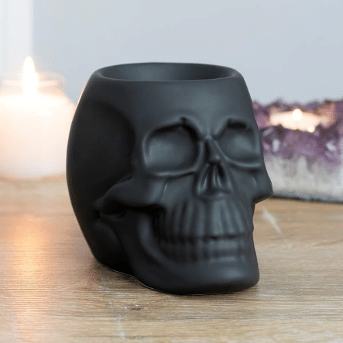 Wholesale Black Skull Oil Burner