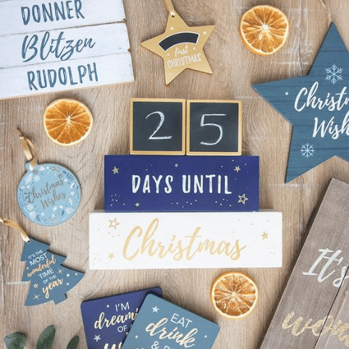 Wholesale Wooden Christmas Advent Calendar