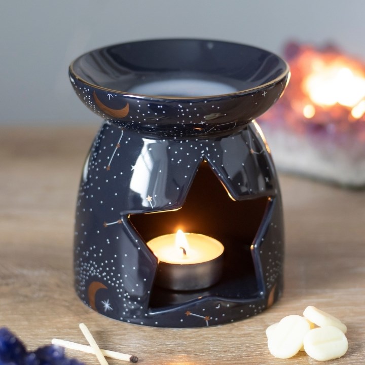 Purple Constellation Oil Burner Purple Constellation Oil Burner