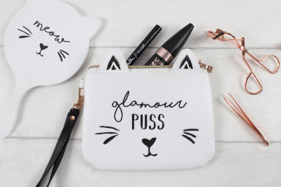 Glamour Puss Makeup Pouch Wholesale Glamour Puss Makeup Pouch