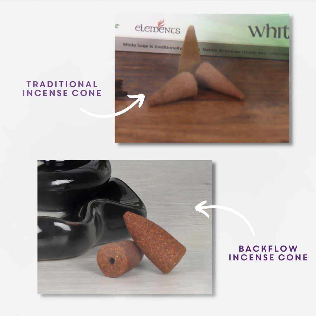 Backflow Incense Cones vs Regular Incense Cones