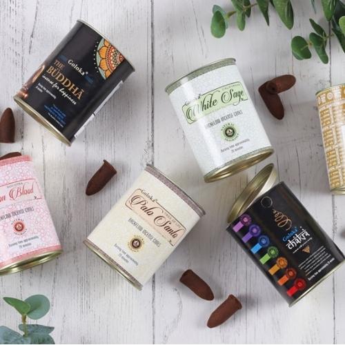 Goloka Backflow Incense Cones