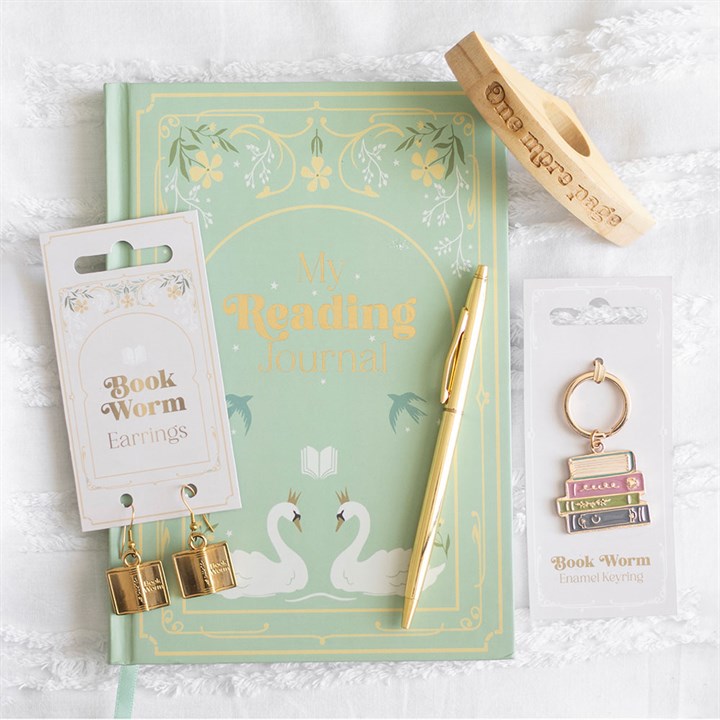 wholesale bookish gifts and reading inspired homeware display