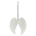 Double Glitter Angel Wing Hanging Decoration