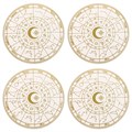 Astrology Wheel Coaster Set