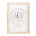 Off White Astrology Wheel Framed Wall Art Print