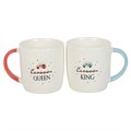 Caravan King and Caravan Queen Couples Mug Set