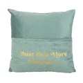 Just One More Chapter Cushion with Book Pocket