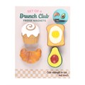Brunch Club-koelkastmagneetset