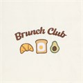 Borsa tote ricamata Brunch Club
