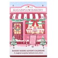 12 päivän Sugarplum Bakery -aiheinen joulukalenteri