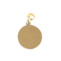 Capricorn Gold Tone Zodiac Sign Charm