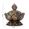 Metal Lotus Incense Cone Holder