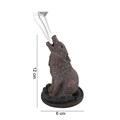 Wolf Incense Cone Holder by Lisa Parker