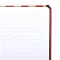 Red Circus Stripe A5 Notebook