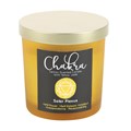 Solar Plexus Chakra Lemon Crystal Chip Candle