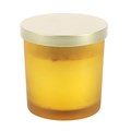 Solar Plexus Chakra Lemon Crystal Chip Candle