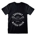 Support Your Local Witch Coven Unisex T-shirt Size L
