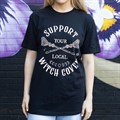 Support Your Local Witch Coven Unisex T-shirt Size M