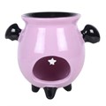 Pastel Bat Brew Cauldron Oil Burner