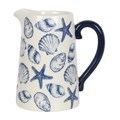 17cm Seashell Ceramic Flower Jug