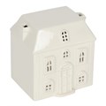 White Ceramic House Oil Burner