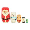 Christmas Russian Nesting Doll Set