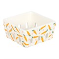 Carrot Patch Ceramic Berry Basket
