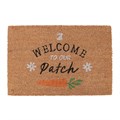 Natural Welcome to Our Patch Doormat
