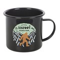 Tazza smaltata della squadra di ricerca di Bigfoot