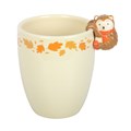 Autumn Plant Pot with Hedgehog
