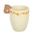 Autumn Plant Pot with Hedgehog