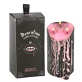 Large Pink Vampire Tears Pillar Candle
