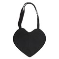 Spiderweb Heart Satin Tote Bag